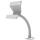 159w tablet kiosk flexible mount white