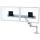 45-489-216 dual direct desk mount white