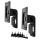 98-062-200 dual monitor tilt pivot black