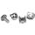 cabscrwm620 screws nuts cage rack startech