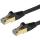 6aspat50cmbk black cat6a ethernet cable shielded