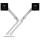 45-496-026 desk dual monitor polished aluminum