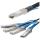 qsfp4sfppc1m qsfp cable breakout startech passive