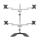 armquadss mount quad-monitor stand vesa monitors