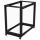 4postrack18u inch open frame rack post
