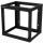 rk919wallo wall-mount rack open frame post