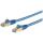 6aspat150cmbl cat6a cable blue rj45 ethernet