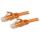 n6patc150cmor cat6 cable orange patch cord