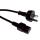 3piecbk iec-c13 power cord cable straight